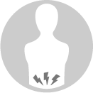 illustration of person with back pain
